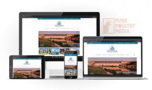 Responsive website for Lake Whitney Chamber of Commerce